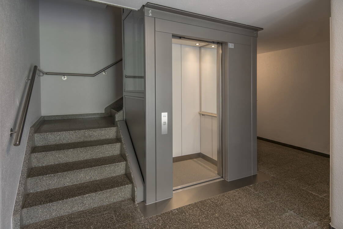 Altbauweise Zentralschweiz_Einbau Lift