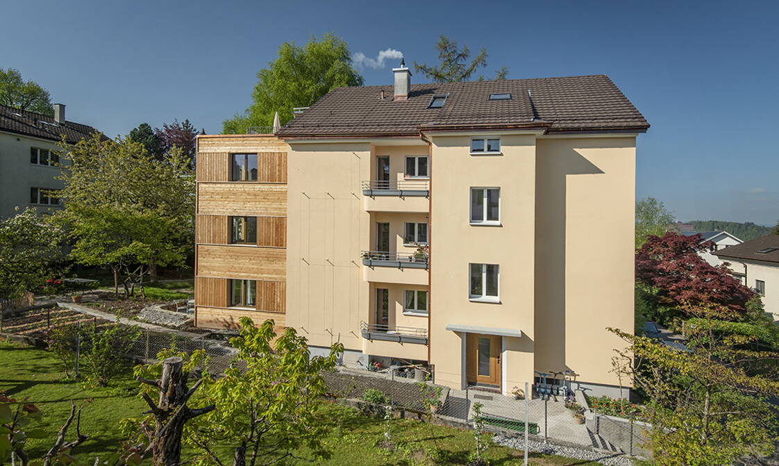 Altbauweise Zentralschweiz_Wohnhaus Luzern_Gebäudeansicht