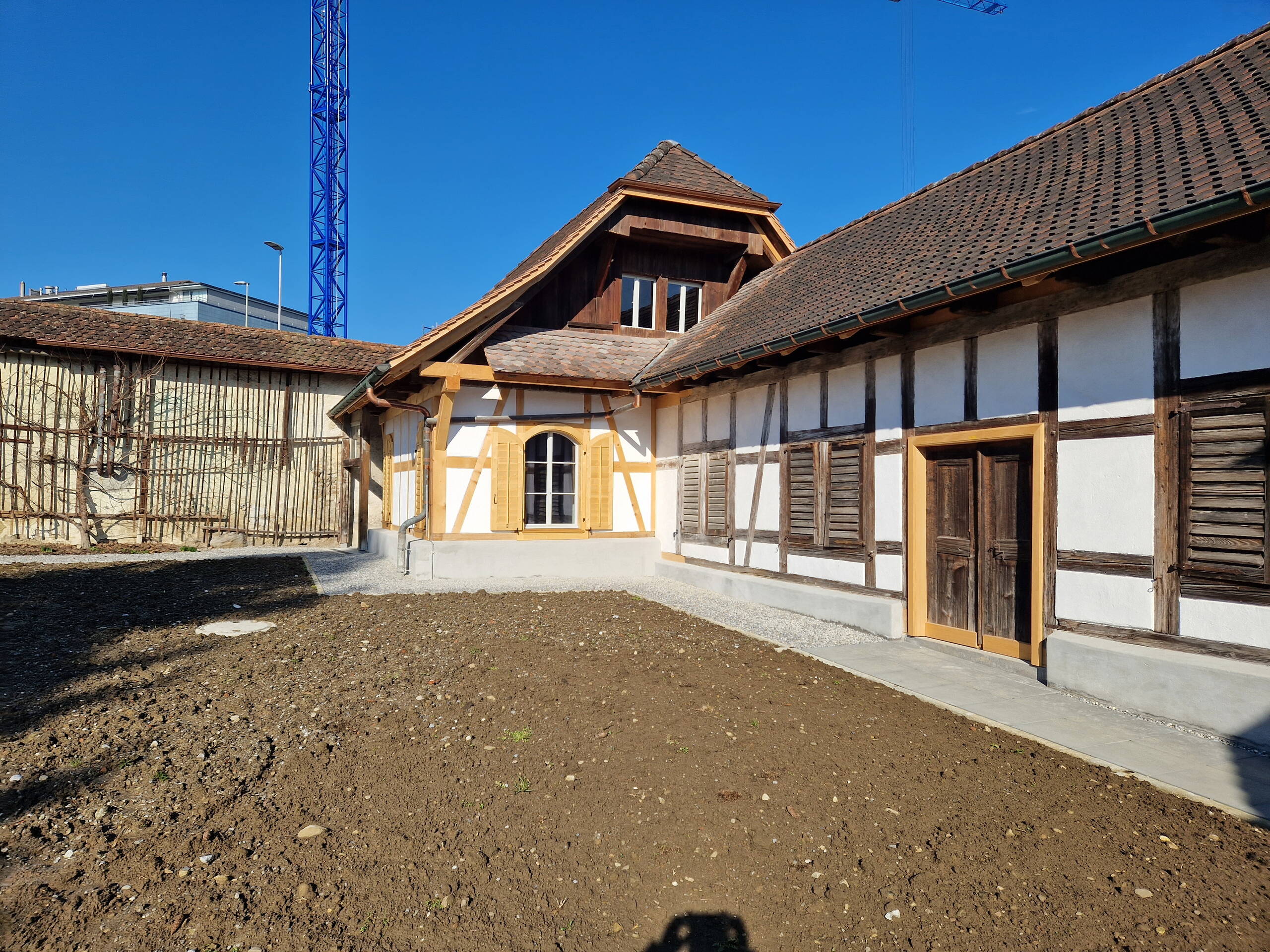 Altbauweise Zentralschweiz_Kloster Eschenbach_Sommerhaus Aussenbereich